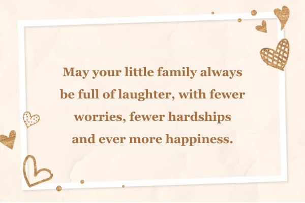 Heartfelt wedding wishes