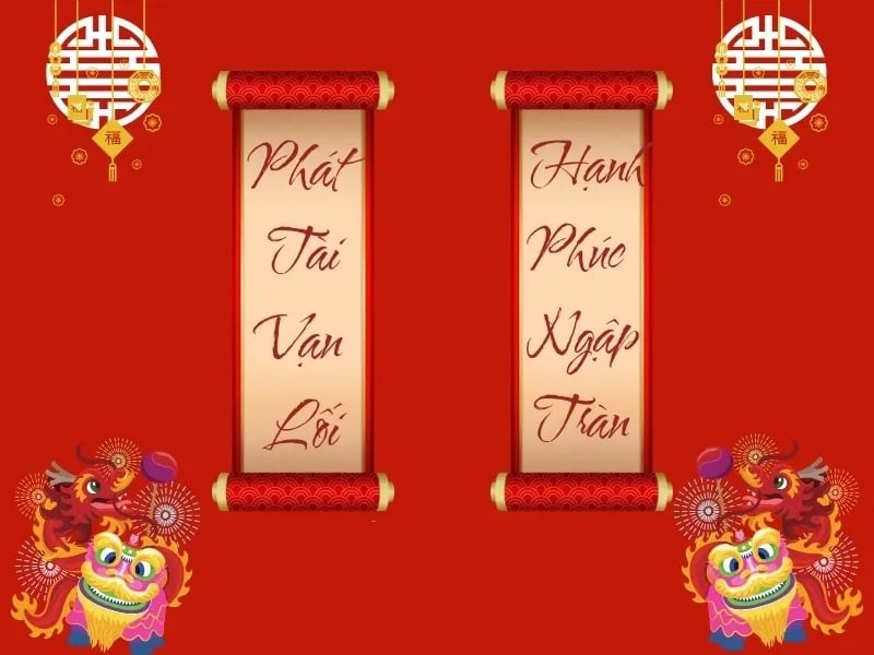 Các cặp câu đối tết Bính Ngọ 2026 mang ý nghĩa thành công