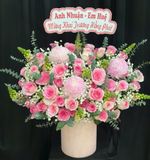  Hộp Hoa Hồng Duyên  - HH132 