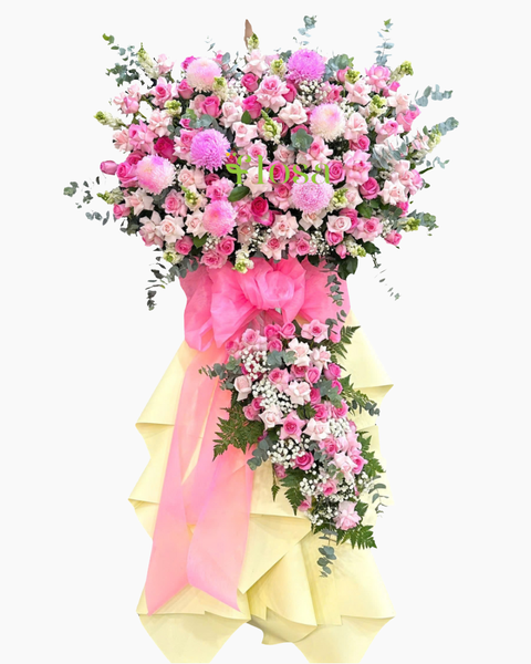 Hoa Chúc Mừng: Kệ Hoa Hồng Phát - HCM92