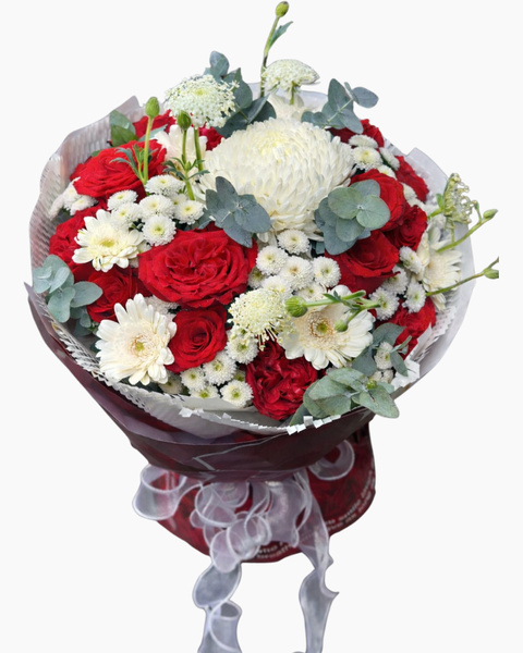 Hoa Bó Tròn: Bó Hoa Nồng Nàn  - HBT115