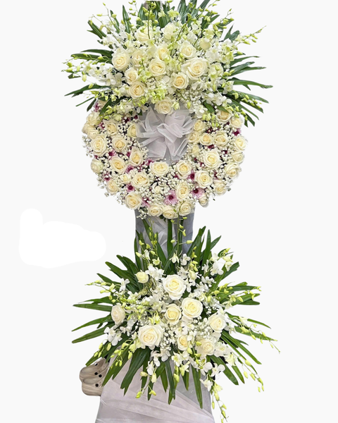 Hoa Chia Buồn: Vòng Chia Xa   - HTL185