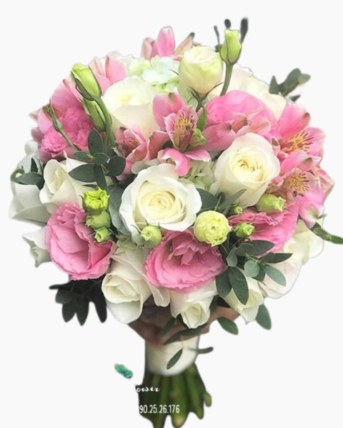 Hoa Cưới: Bó Hoa Cưới Cầm Tay Cô Dâu Mon Bel Amour - HC61