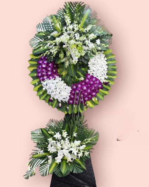 Hoa Chia Buồn: Khoảng Trống - HTL49 - Vòng Hoa Tang Lễ
