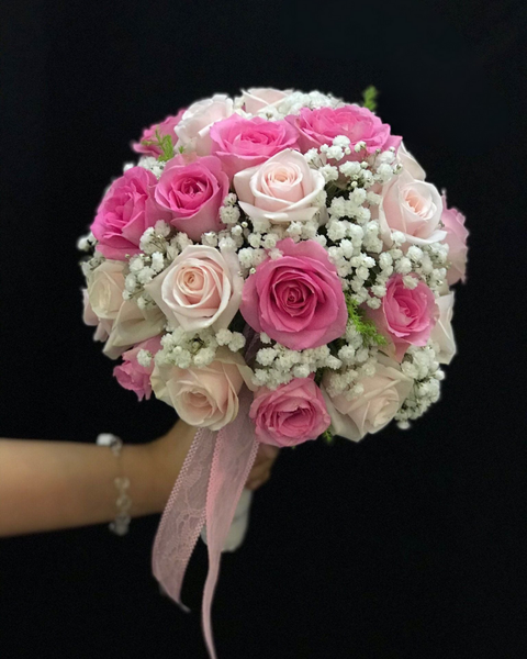 Hoa Cưới: Bó Hoa Cưới Cầm Tay Cô Dâu Forever - HC24