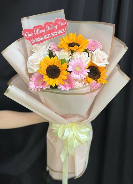 Hoa Bó Dài: Bó Hoa Tình Yêu  - HBD357