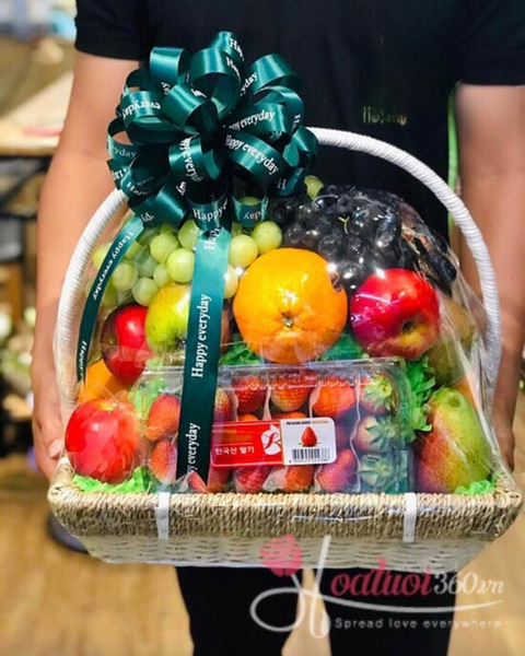 Giỏ Trái Cây: Giỏ Trái Cây Big Love - GTC42 - Quà Tặng Mẹ