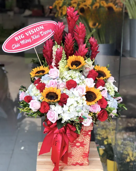 Hoa 20/11: Hộp Hoa The Pink Power - HCH20 - Hoa 20/11 Đáng Nhớ