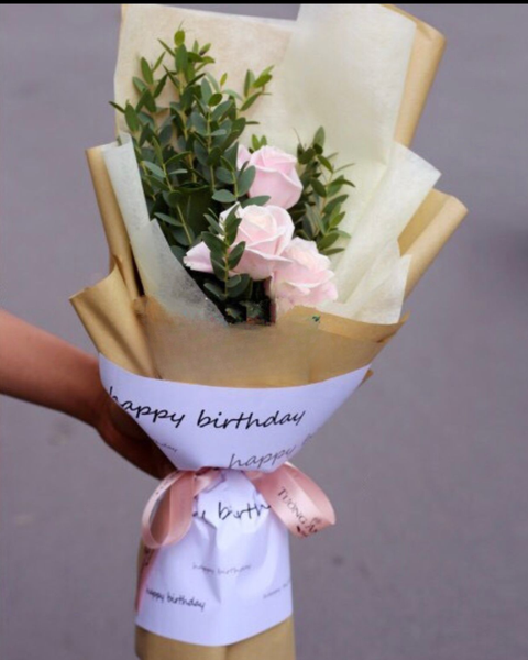 Hoa Bó Dài: Bó Hoa Ngọc Ngà - HBD07 - Hoa 20/11 Trong Hồi Ức Học Trò