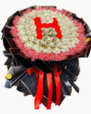  Bó Money Flowers 2 Đô Mix Hoa Hồng Sáp - BT10 