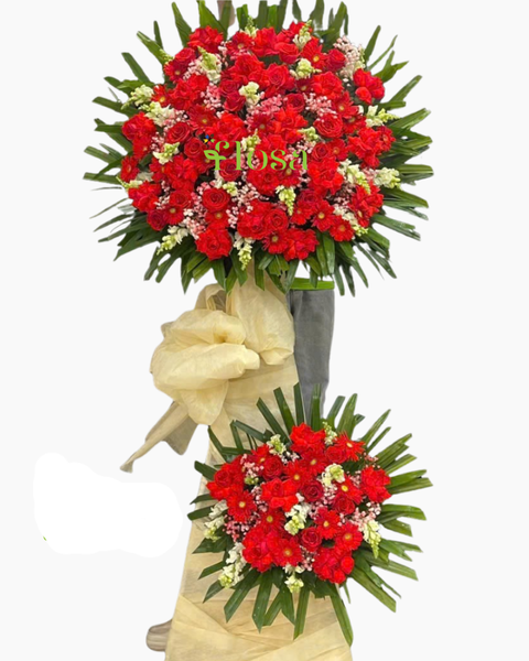 Hoa Chúc Mừng: Kệ Hoa Thịnh Vượng - HCM91