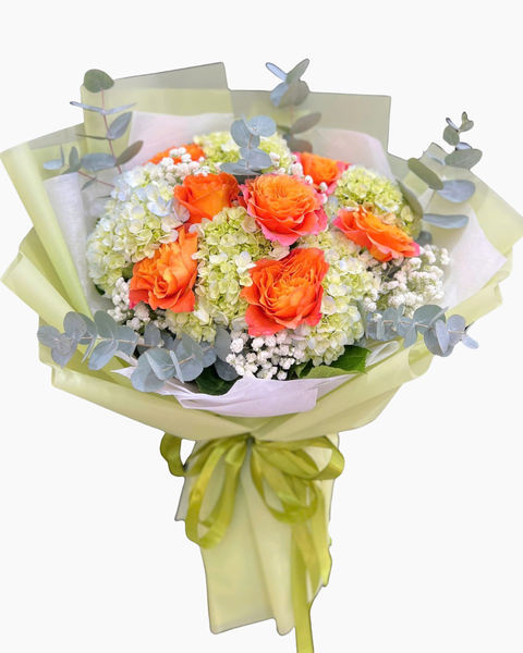 : Bó Hoa Xanh Bơ - HBD333