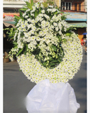  Hạ Trắng - HTL17 - Vòng Hoa Tang Lễ 
