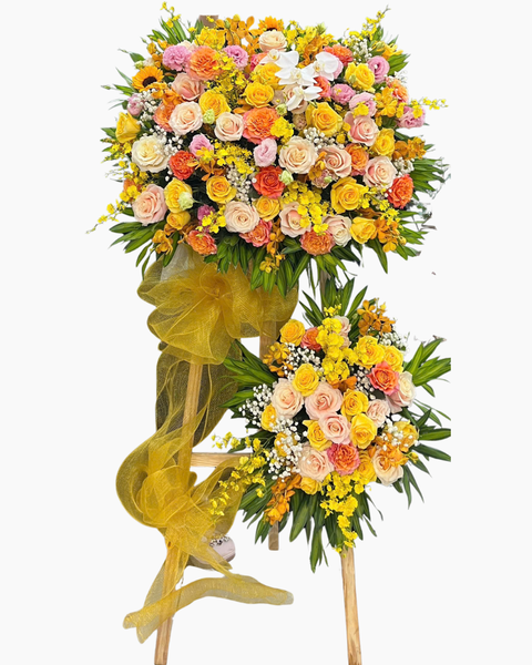 Hoa Chúc Mừng: Kệ Hoa Ánh Nắng  - HCM108
