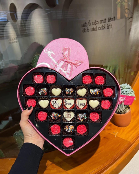 Hộp Chocolate: Hộp Chocolate My True Love - HCCL04 - Quà Tặng Tình Yêu 14/2
