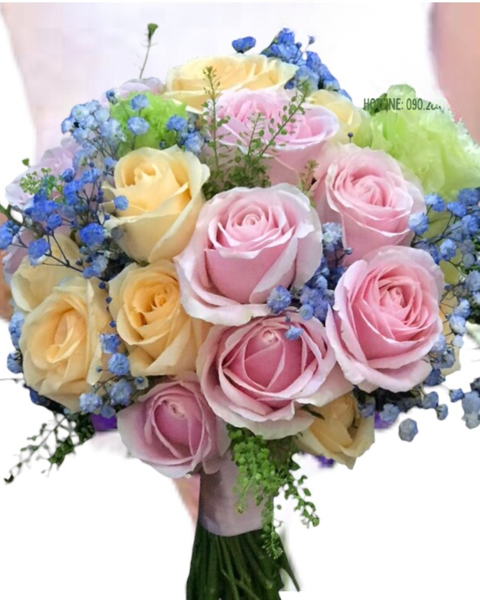 Hoa Cưới: Bó Hoa Cưới Cầm Tay Everytime We Touch - HC35