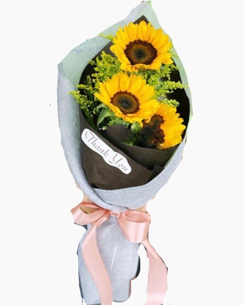 Hoa Bó Dài: Sunny Morning - HBD40 - Hoa 20/11 - Hoa Hướng Dương