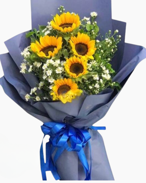 Hoa Bó Dài: Bó Hoa Ánh Dương - Hoa chúc mừng 20/11 - HBD121