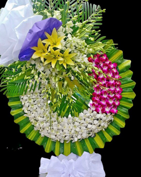 Vòng Hoa Tang Lễ: Nhớ Thương - HTL60 - Vòng hoa đám tang
