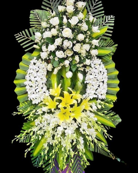 Vòng Hoa Tang Lễ: Vòng Hoa Đám Tang Xót Thương - HTL98