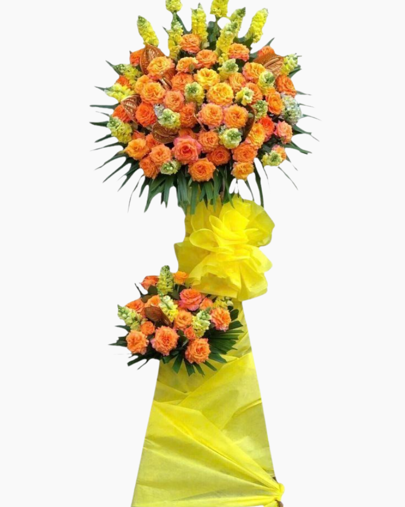 Kệ hoa sân khấu lễ khai giảng – Flosa