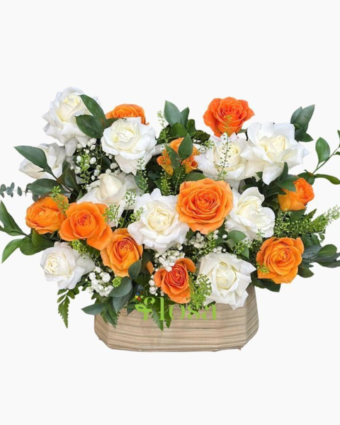 Giỏ Hoa Tươi: Giỏ Hoa Khởi Sắc-HG80
