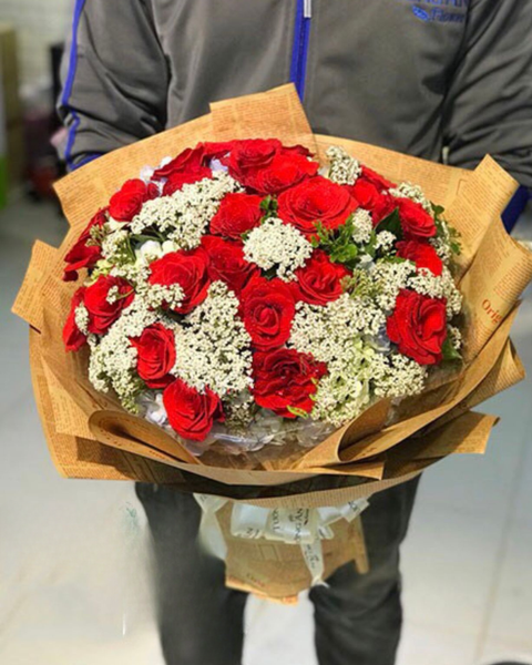 Hoa Bó Tròn: Back To Love - HBT39 - Hoa Hồng 20/10