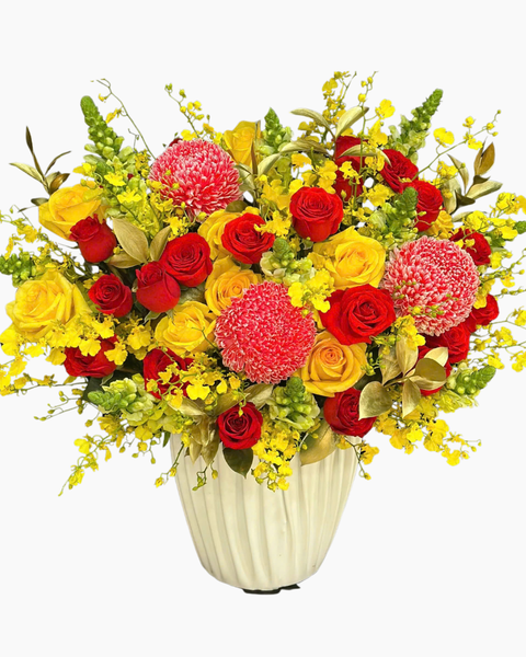 Hộp Hoa Tươi: Hộp Hoa Nồng Nàn- HH139