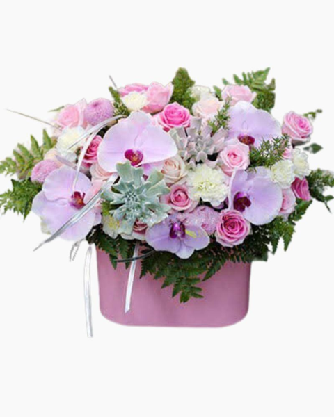 Hộp Hoa Tươi: Hộp Hoa Hồng Xinh - HH40