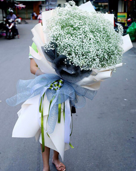 Hoa Bó Dài: Baby Big Size - HBD18 - Hoa 8/3