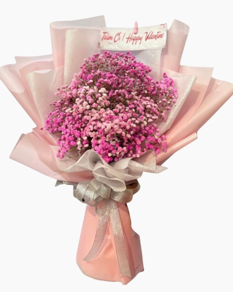 Hoa Bó Dài: Hoa Bó Angel Baby - HBD229 - Hoa 8/3