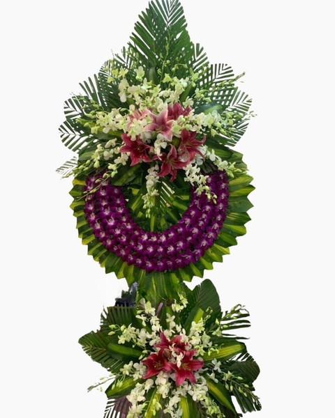 Hoa Chia Buồn: Everlasting Memories - HTL04 - Vòng Hoa Tang Lễ