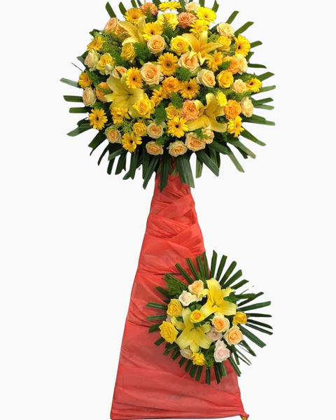 Hoa Khai Trương: Kệ Hoa Khai Trương Great Achievement - HCM64