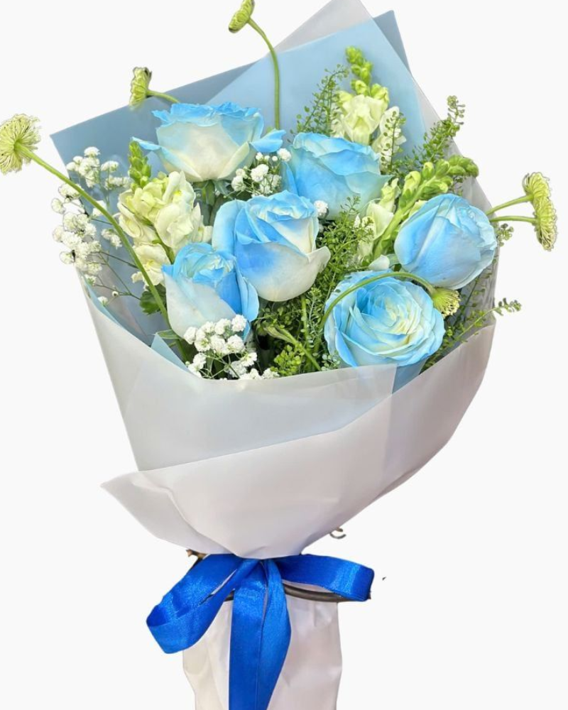 Bó Hoa Hồng Bầu Trời Bình Yên - 20/10 - HBD303
