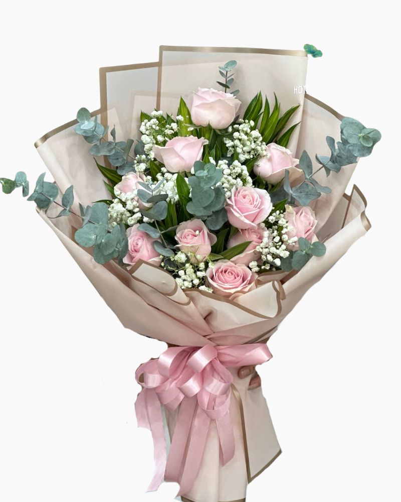 Bó Hoa Hồng Pastel Cồ - HBD109 - Hoa 8/3
