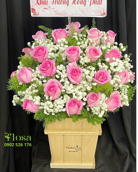 Hộp Hoa Tươi: Hộp Hoa Hồng Ân- HH88