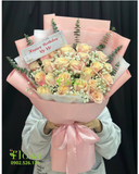  Bó Hoa Phấn Xinh  - HBD319 