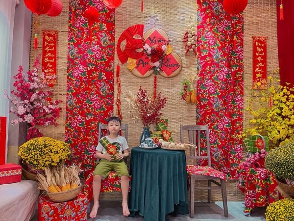 Mành trang trí Tết mang đến không khí xuân đậm đà và may mắn tràn đầy