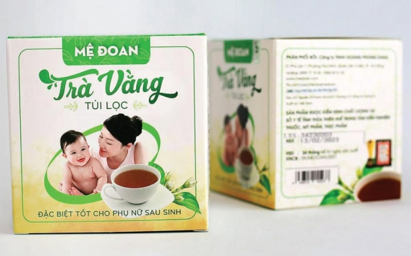 Tặng mẹ bỉm chè vằng giúp lợi sữa