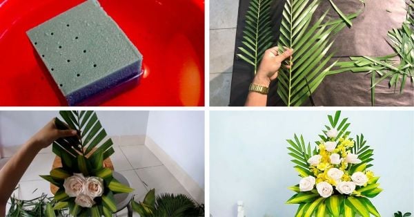 Cách cắm hoa hồng bàn thờ tông trắng ý nghĩa
