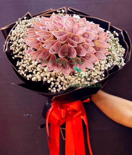 Bó Money Flowers Mệnh Price 50k
