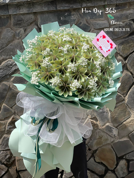 Bó Money Flowers 100 tờ x 100k - BT36