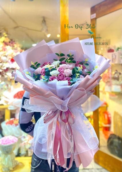 Bó Soap Flowers Mộng Mơ - HST12 - Hoa tặng mẹ