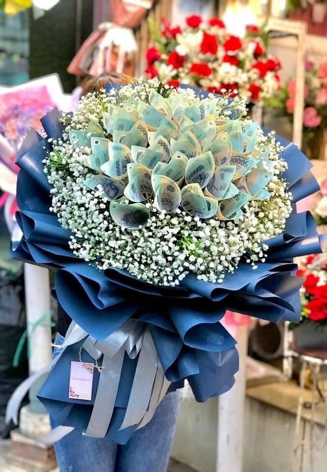 Bó Money Flowers 500k - BT22