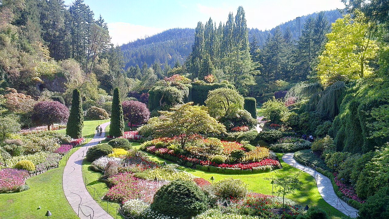 Vườn Butchart ở Victoria