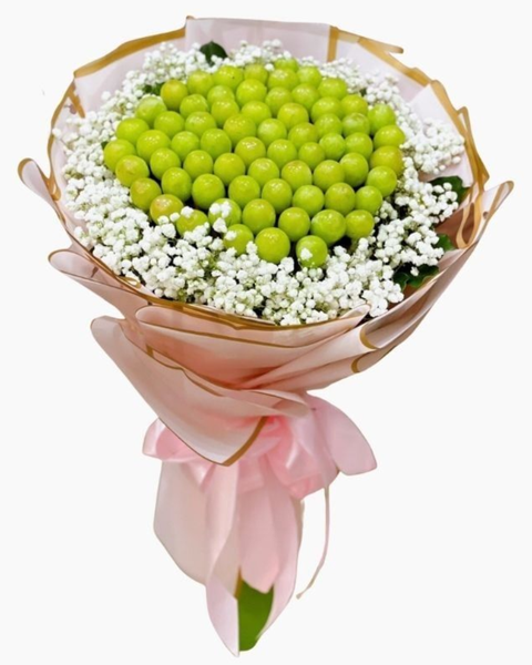  Bó Nho Xanh Mix Baby TC34 - Hoa sinh nhật 