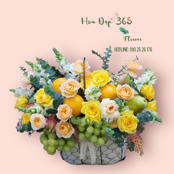 Giỏ trái cây Tết An Nhiên - GTC152