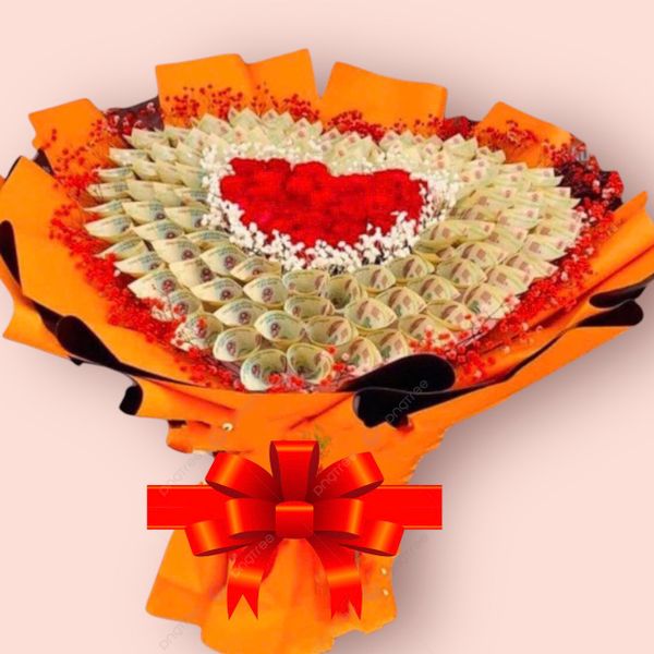 Hoa 8/3: Bó Money Flowers 10k Mix Soap Flowers - BT06 - Hoa 8/3