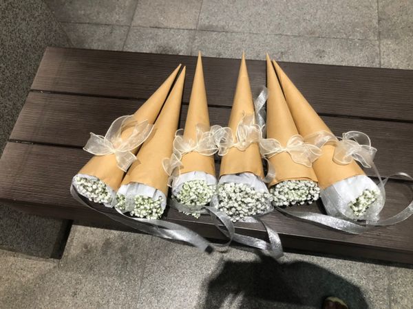 Hoa Bó Tròn: Bó Hoa Ốc Quế Baby - HBT81 - Hoa 20/10 tặng người thương nhân dịp ngày phụ nữ Việt Nam