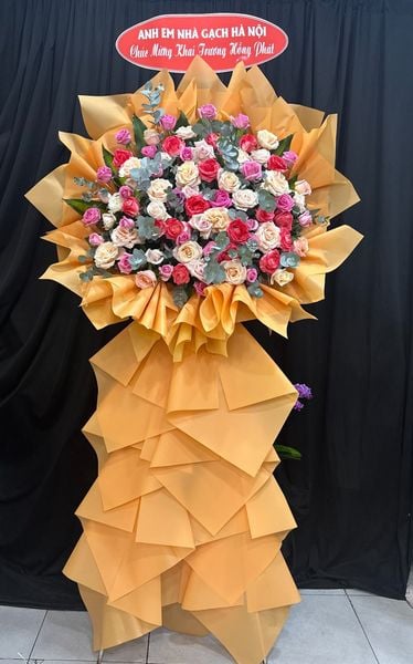 Hoa Chúc Mừng: Kệ Hoa Ngọt Ngào Phồn Hoa - HCM160